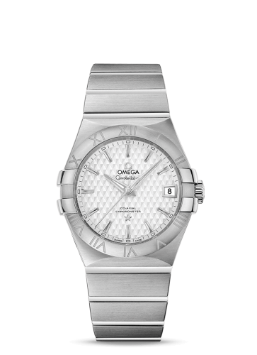 Omega Constellation Co-Axial 35 Stainless Steel / Lozenge Silver